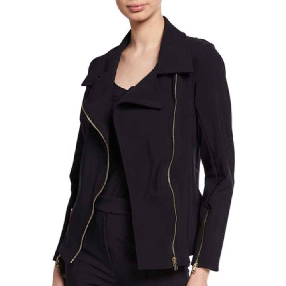 Chiara Bone La Petite Robe Kiodo Zip-Front Moto Jacket
